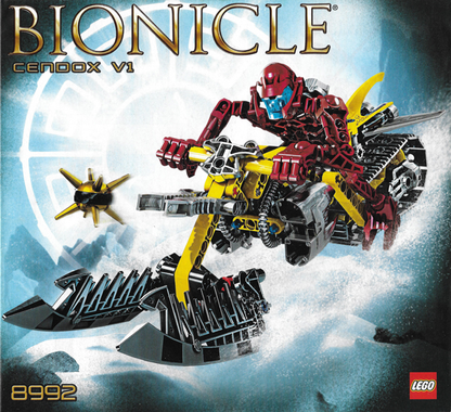 8992 Cendox V1 (Certified) LEGO BIONICLE
