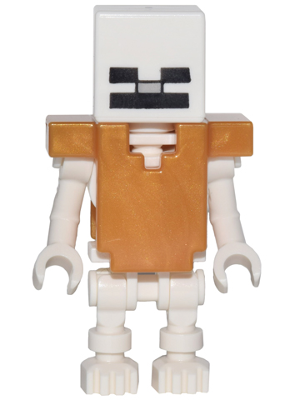Skeleton, Minecraft - Pearl Gold Armor (min054)