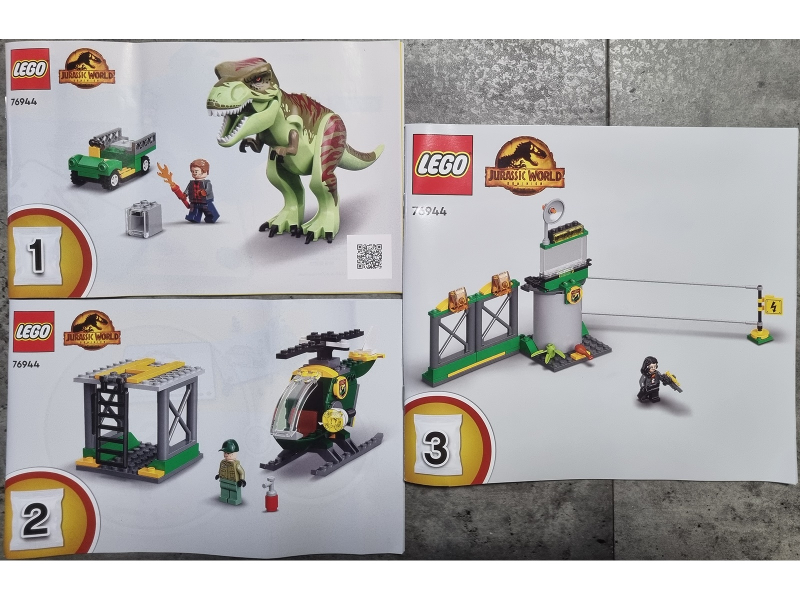 76944 T. rex Dinosaur Breakout (Certified) LEGO Jurassic World