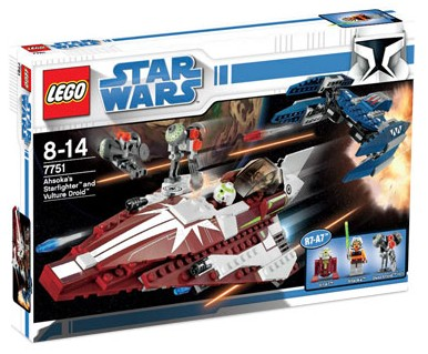7751 Ahsoka's Starfighter and Vulture Droid (Retired) LEGO Star Wars