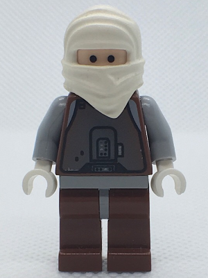Dengar - Reddish Brown Torso, White Ninja Wrap (sw0149)