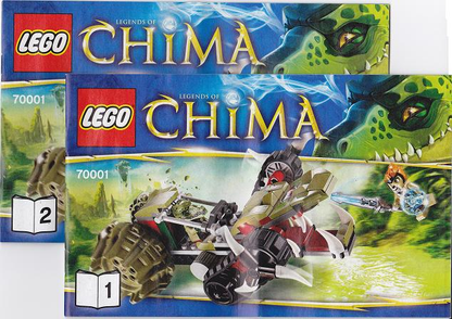 70001 Crawley's Claw Ripper (Used) LEGO Legends of Chima