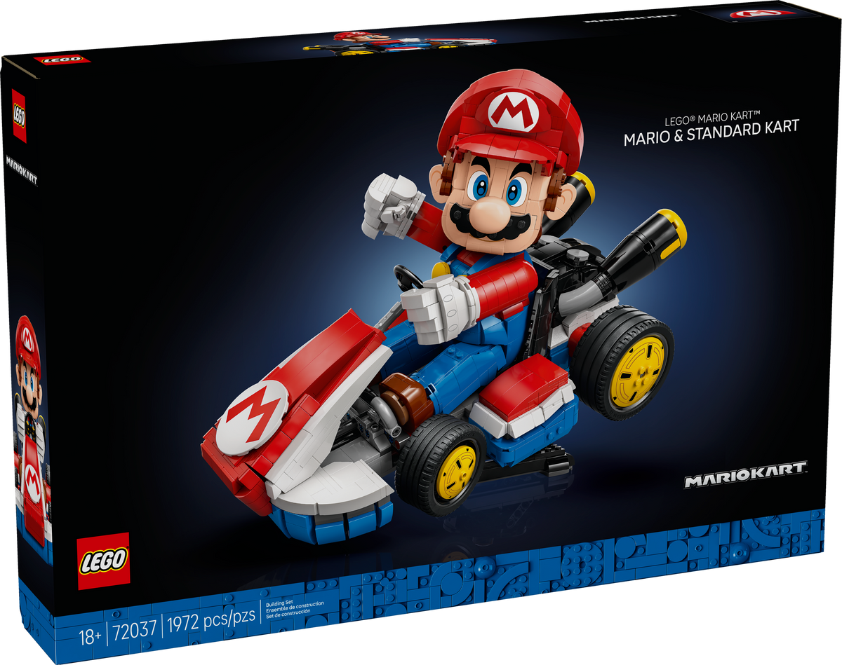 72037 Mario Kart - Mario & Standard Kart (Retired) LEGO Super Mario