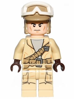 Rebel Trooper, Goggles, Dark Tan Helmet (sw0688)