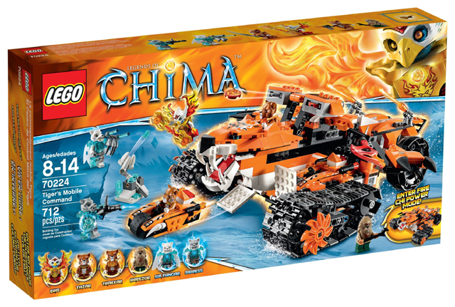 70224 Tiger's Mobile Command (Retired) LEGO Legends of Chima