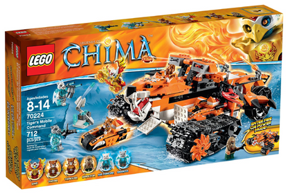 70224 Tiger's Mobile Command (Retired) LEGO Legends of Chima