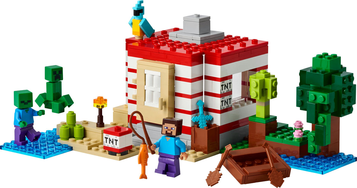 21275 The TNT Jungle House (Retired) LEGO Minecraft