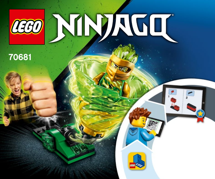 70681 Spinjitzu Slam - Lloyd (Used) LEGO Ninjago