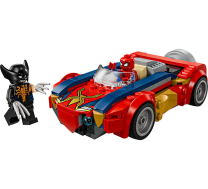 76336 Spider-Man Car vs. Venomized Wolverine