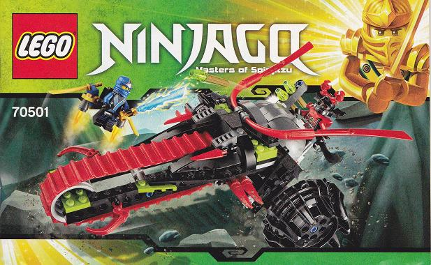 70501 Warrior Bike (Used) LEGO Ninjago