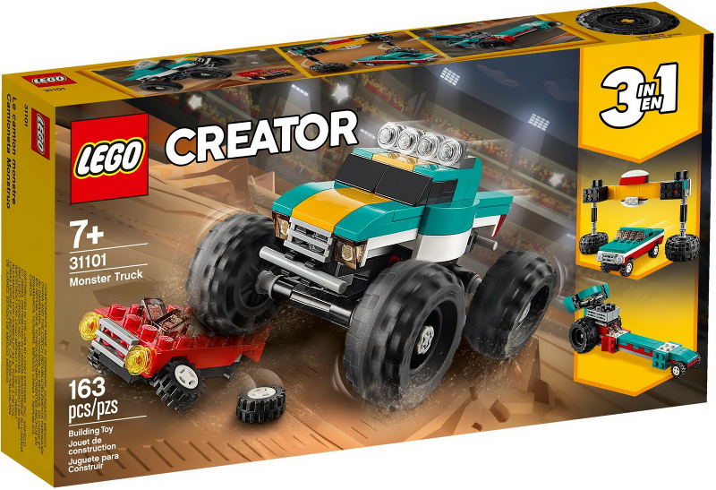 31101 Monster Truck (Retired) LEGO Creator