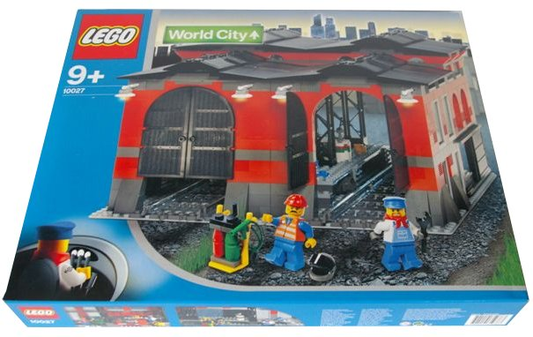 10027 Train Engine Shed (Retired) LEGO World City