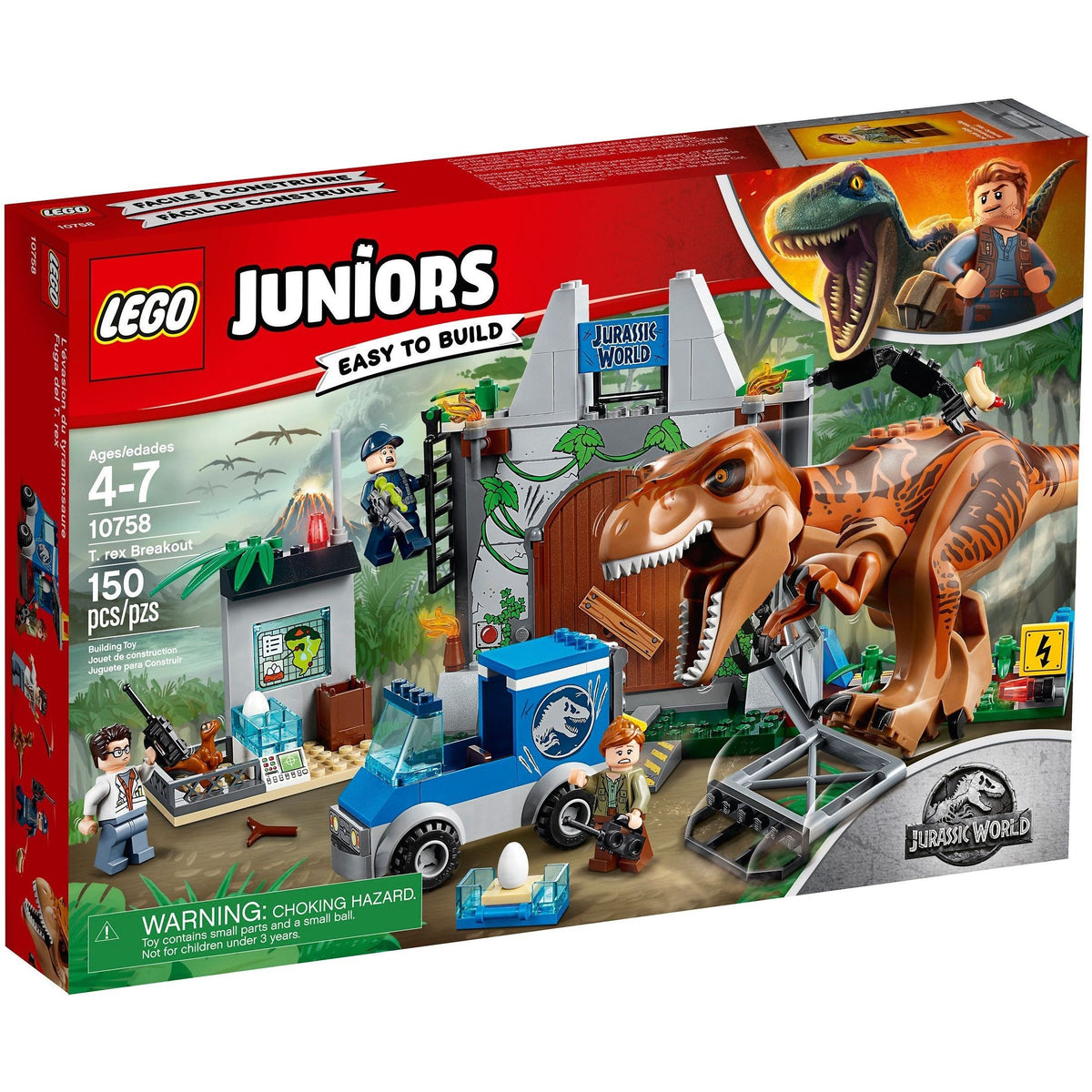 10758 T. Rex Breakout (4+) (Retired) LEGO Jurassic World