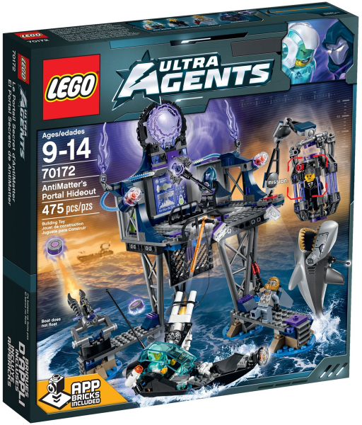70172 AntiMatter's Portal Hideout (Retired) LEGO Ultra Agents