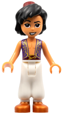 Aladdin - Gold Filigree on Vest and Belt (dp067)