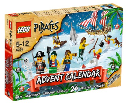 6299 Pirates Advent Calendar (2009) (Retired) LEGO Pirates