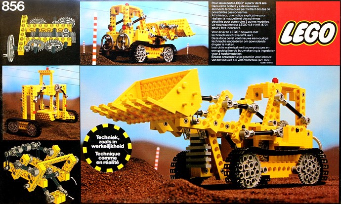 856 Bulldozer (Certified) LEGO TECHNIC