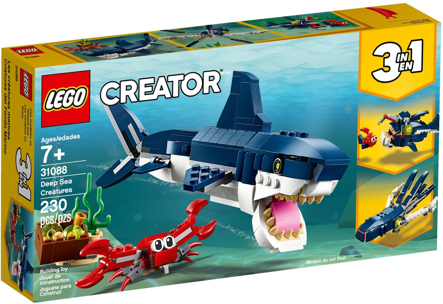 31088 Deep Sea Creatures (Retired) LEGO Creator