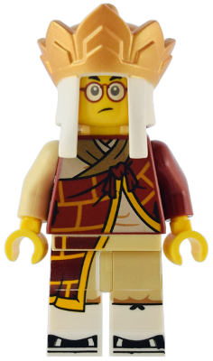 Mr. Tang - Dark Red Robe, Gold Headdress (mk120)