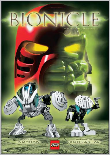 8551 Kohrak Va (Certified) LEGO BIONICLE