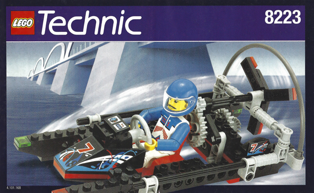 8223 Hydrofoil 7 / Powerboat Columbia (Used) LEGO TECHNIC