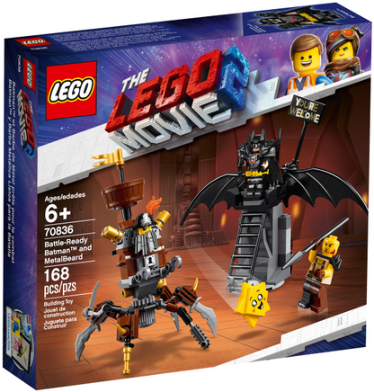 70836 Battle-Ready Batman and MetalBeard (Retired) LEGO The LEGO Movie 2