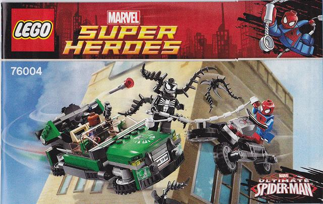 76004 Spider-Man: Spider-Cycle Chase (Used) LEGO Super Heroes