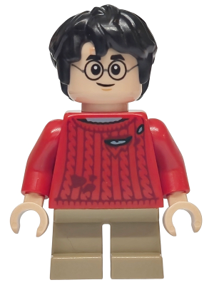 Harry Potter - Red Torn Sweater, Dark Tan Short Legs (hp610)