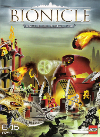 8759 Battle of Metru Nui (Certified) LEGO BIONICLE