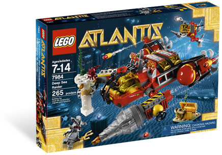 7984 Deep Sea Raider (Retired) LEGO Atlantis