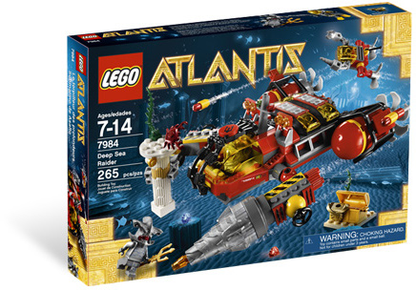 7984 Deep Sea Raider (Retired) LEGO Atlantis