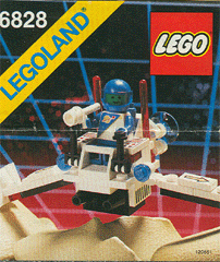 6828 Twin-Winged Spoiler (Used) LEGO Space
