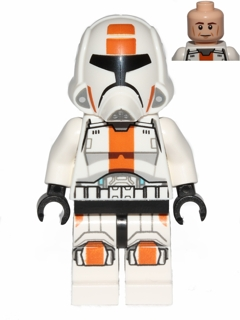 Republic Trooper - Helmet, Cheek Lines (sw0444)