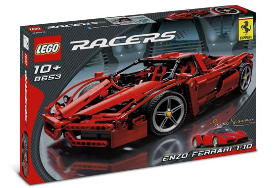 8653 Enzo Ferrari 1:10 (Retired) LEGO Racers