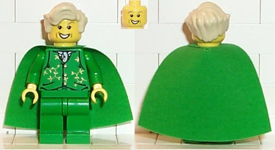 Professor Gilderoy Lockhart - Green Torso and Legs (hp028)