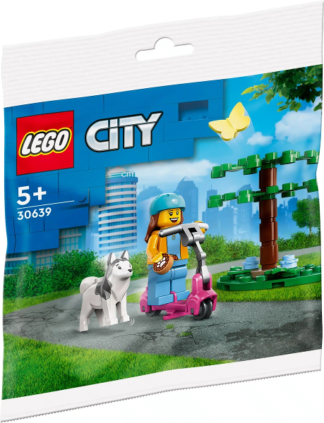 30639 Dog Park and Scooter (Retired) LEGO City