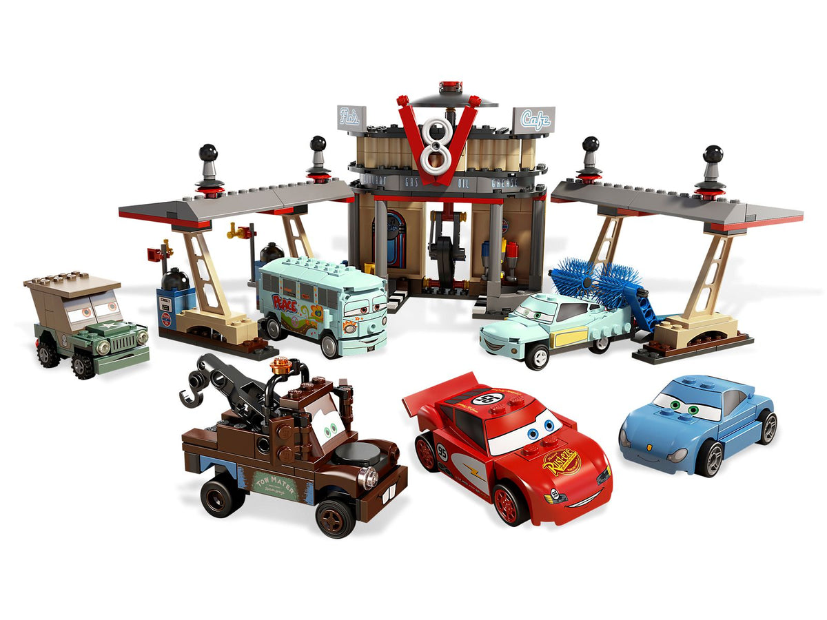 8487 Flo's V8 Cafe (Used) LEGO Cars