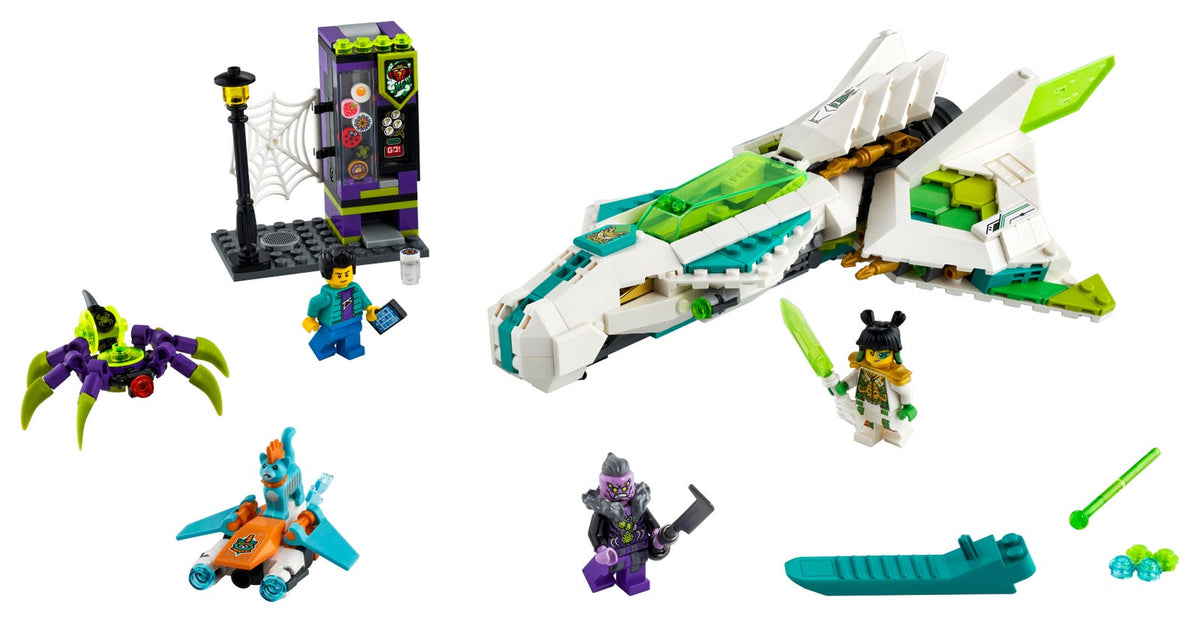 80020 White Dragon Horse Jet (Certified) LEGO Monkie Kid