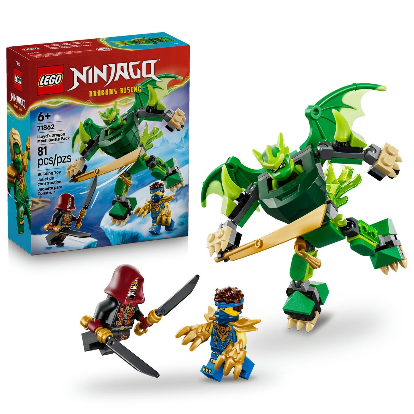 71862 Lloyd's Dragon Mech Battle Pack