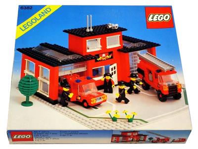 6382 Fire Station (Retired) LEGO Town