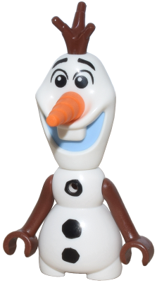 Olaf - Mini Doll Body, Bright Light Blue Mouth (dp207)