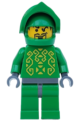 Knights Kingdom II - Rascus without Armor, Printed Torso (cas263)