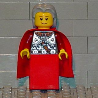 Viking Red Chess Queen - Portions may be Glued (vik028)