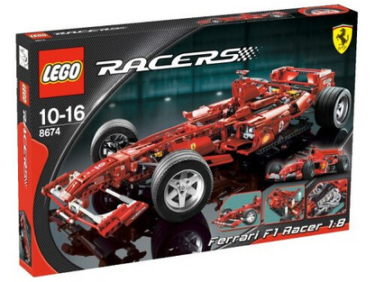 8674 Ferrari F1 Racer 1:8 (Retired) LEGO Racers