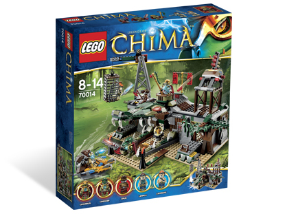 70014 The Croc Swamp Hideout (Retired) LEGO Legends of Chima