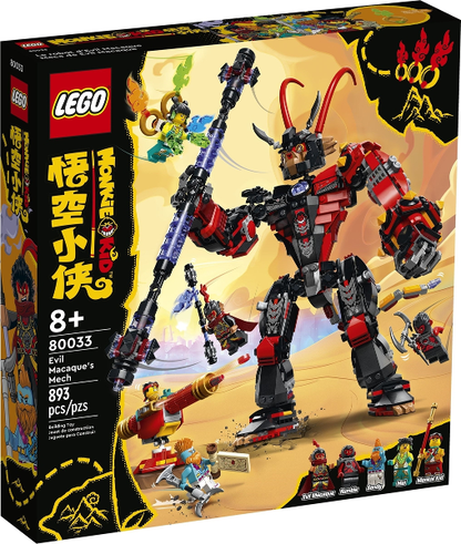 80033 Evil Macaque's Mech (Retired) LEGO Monkie Kid