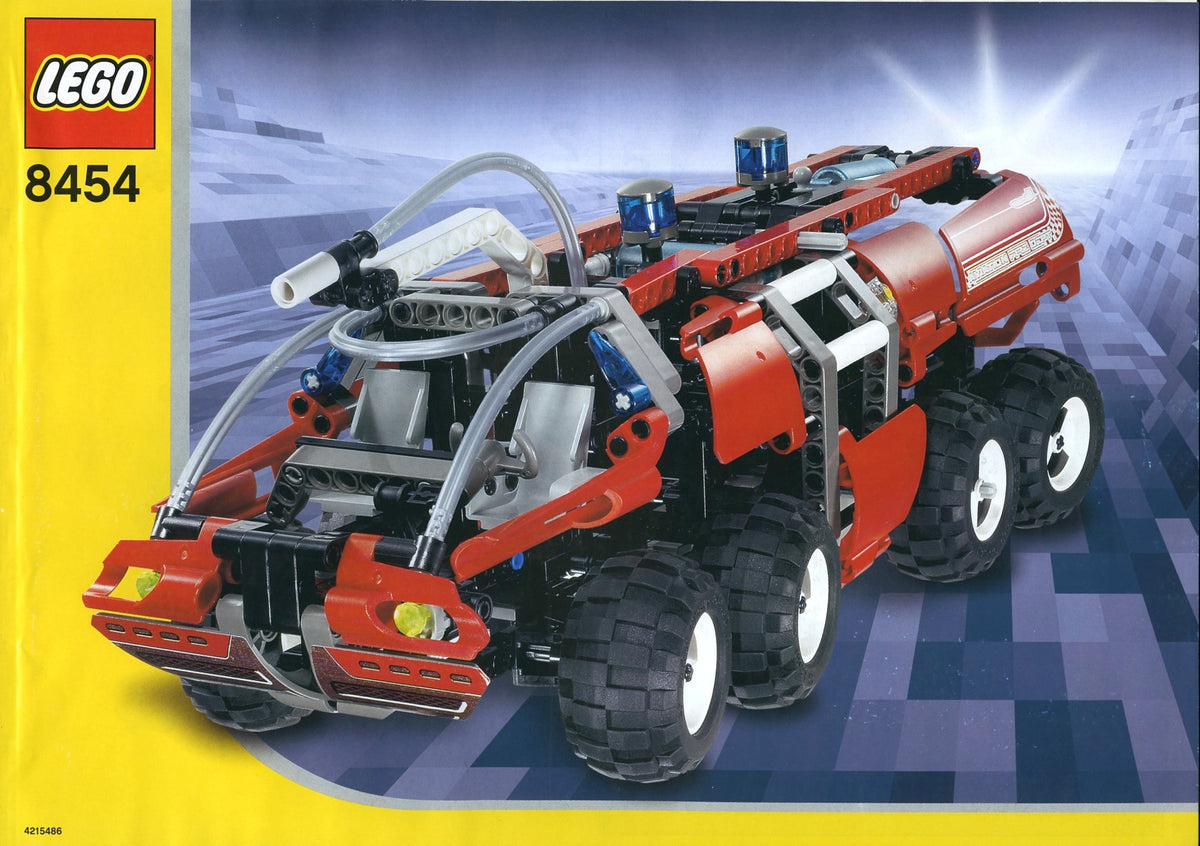 8454 Rescue Truck (Used) LEGO TECHNIC