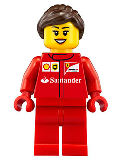 Scuderia Ferrari Team Crew Member - Female (sc017)