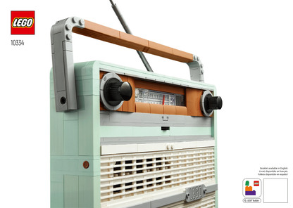 10334 Retro Radio (Used) LEGO Icons