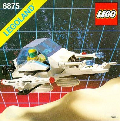 6875 Hovercraft (Used) LEGO Space